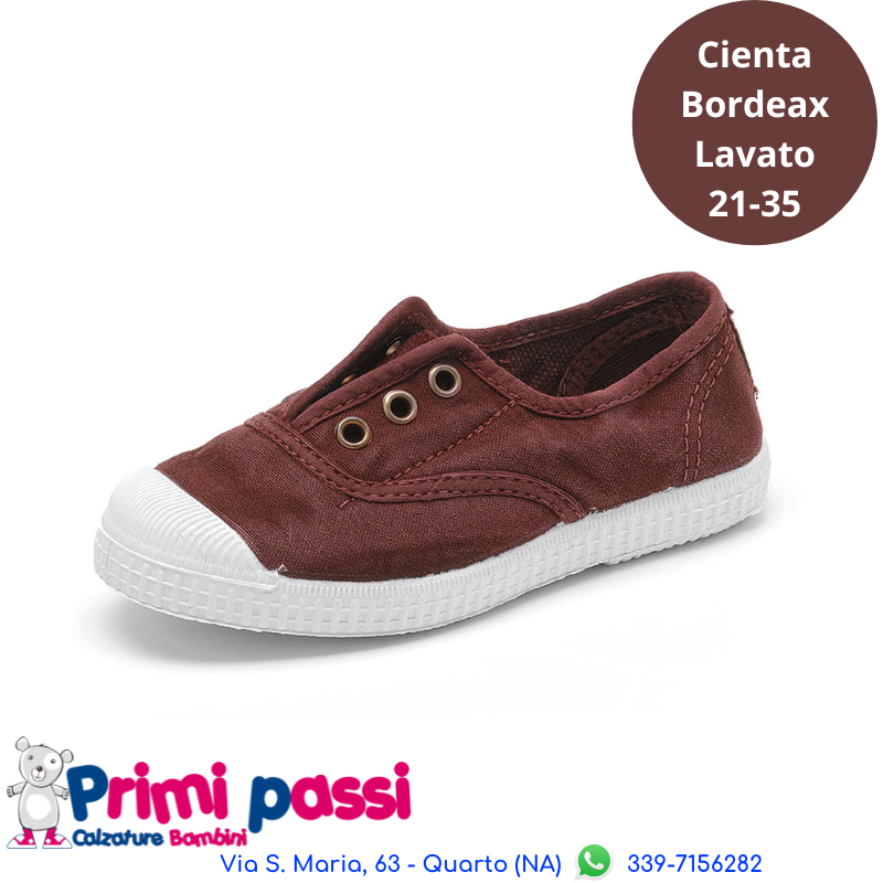 Canvas Sneakers - Bordeaux