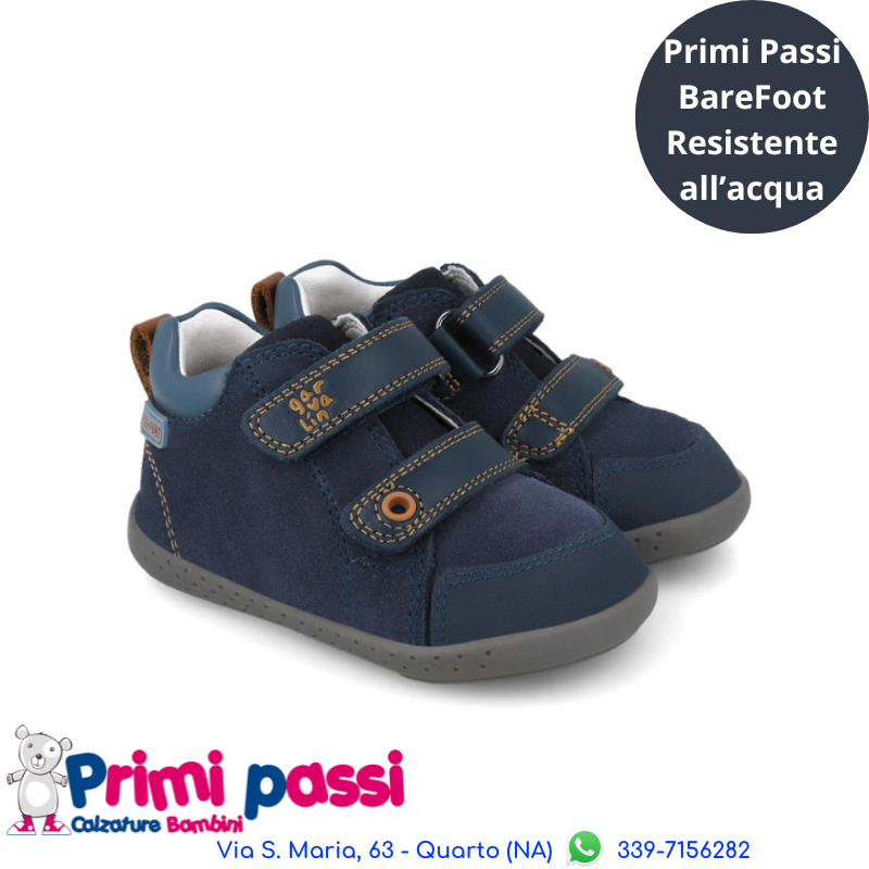 Primi Passi Timber "Rispettosa" Blu Navy