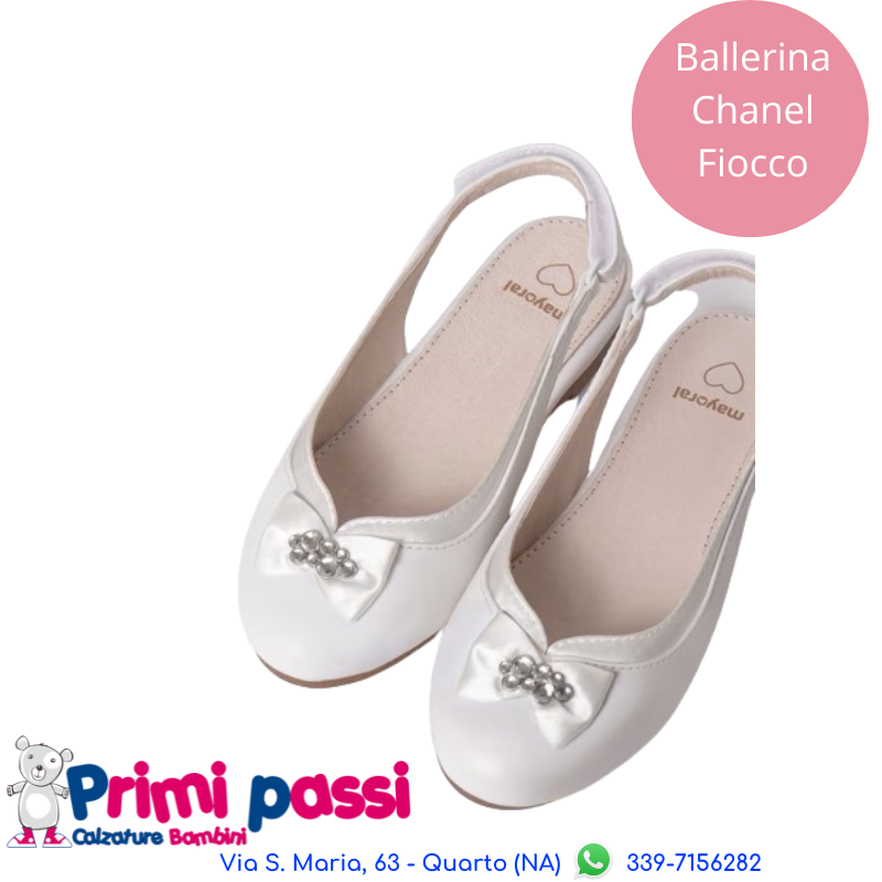 Ballerina Chanel Fiocco (26-36) – Primi Passi Calzature