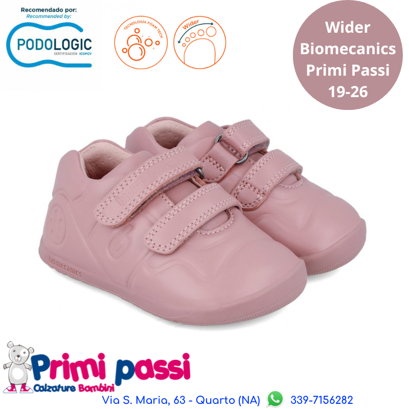 Biomecanics Wider Primi Passi Rosa Kiss
