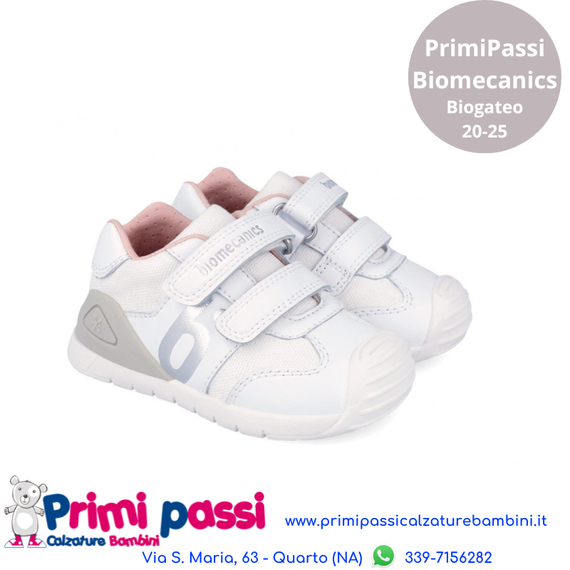 Biomecanics Primi Passi Bianco Glitter