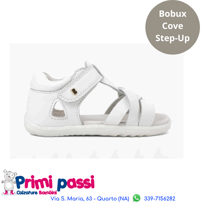 Sandaletto Cove Bianco - Step Up Bobux