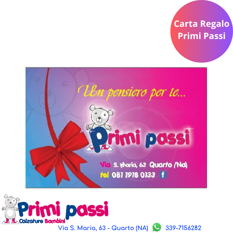 Buono Regalo Primi Passi Calzature