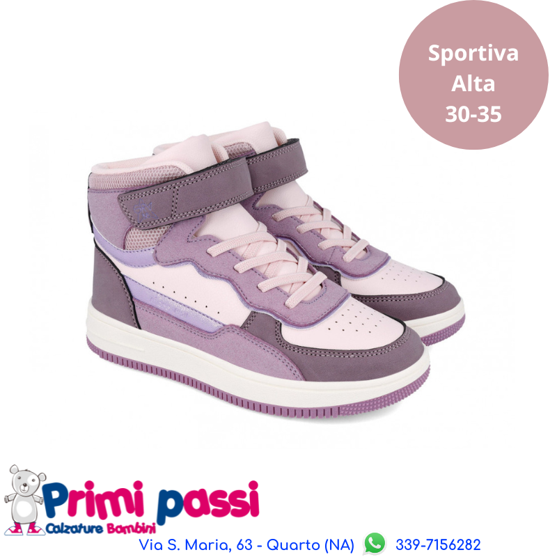 Sneakers Alta Lylla Y Rosa