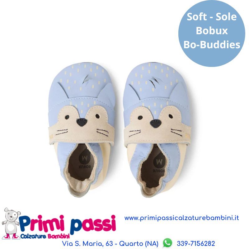 Bobux Soft Sole - Husky Azzurro