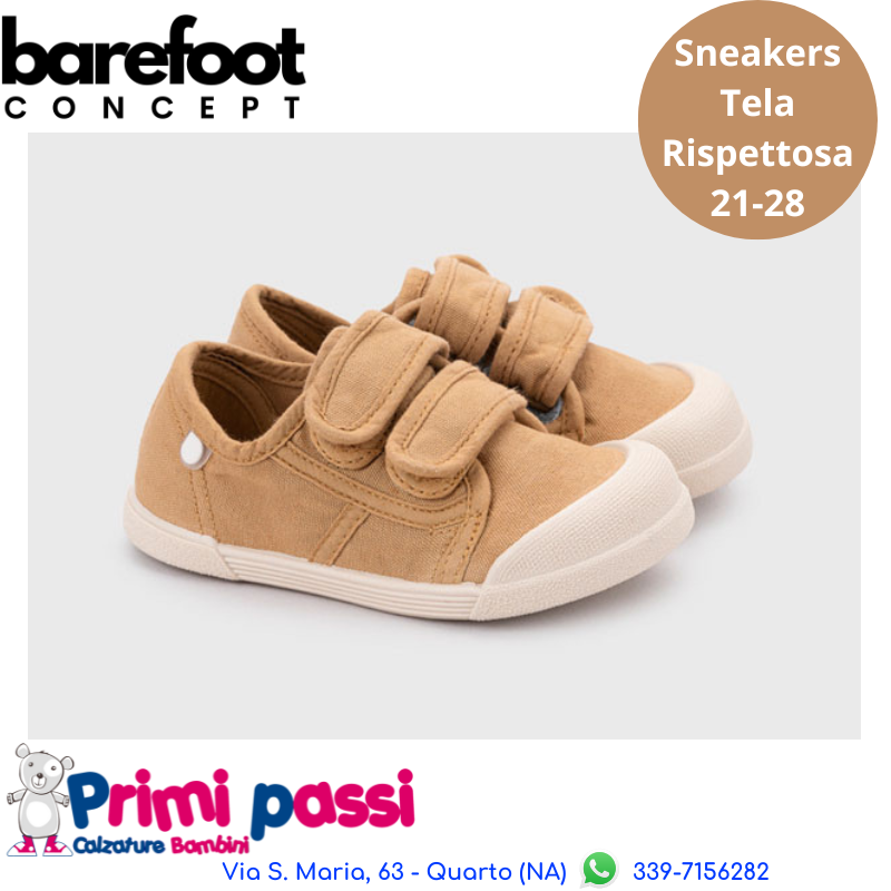 Sneakers Tela Igor Barefoot Concept - Cereal