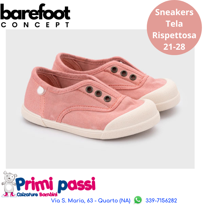 Igor Sneakers Tela Barefoot Concept - Rosa