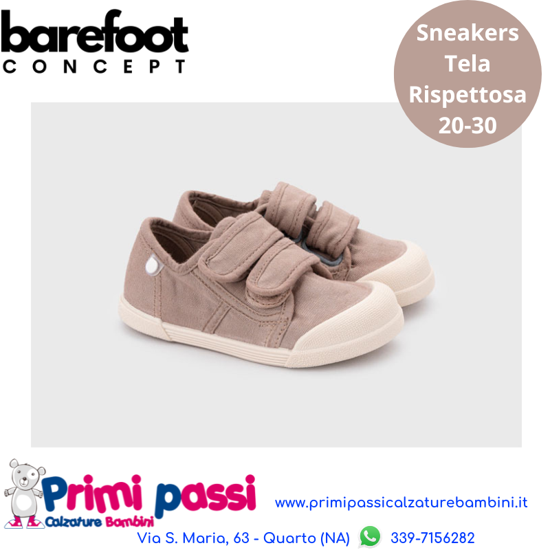 Sneakers Tela Igor Barefoot Concept - Cacao