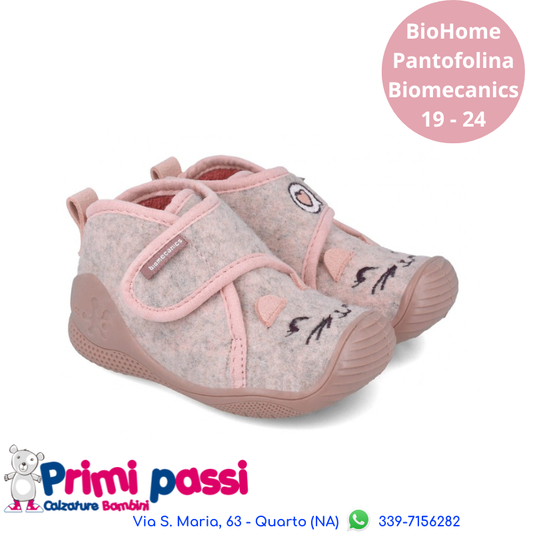 Biomecanics Pantofolina Gatto Rosa