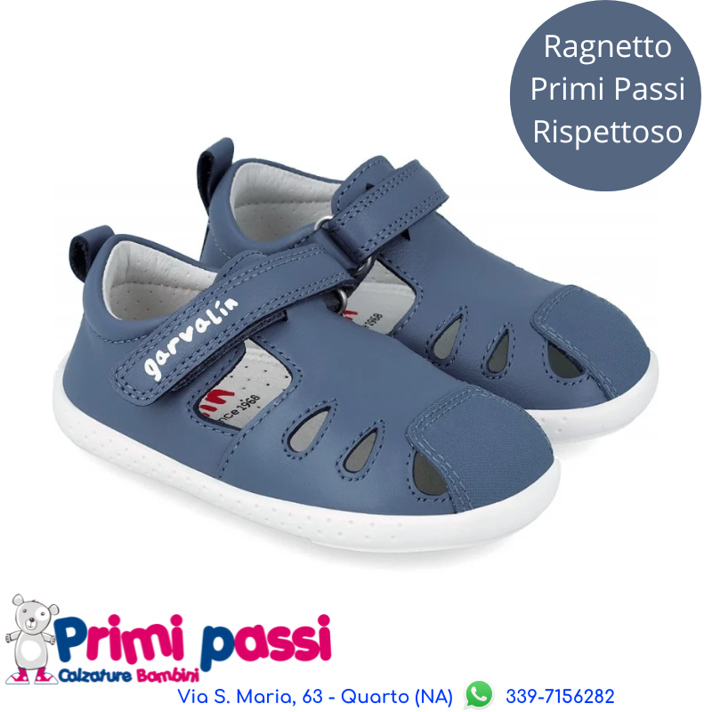 Ragnetto Primi Passi "Rispettosa" Blu