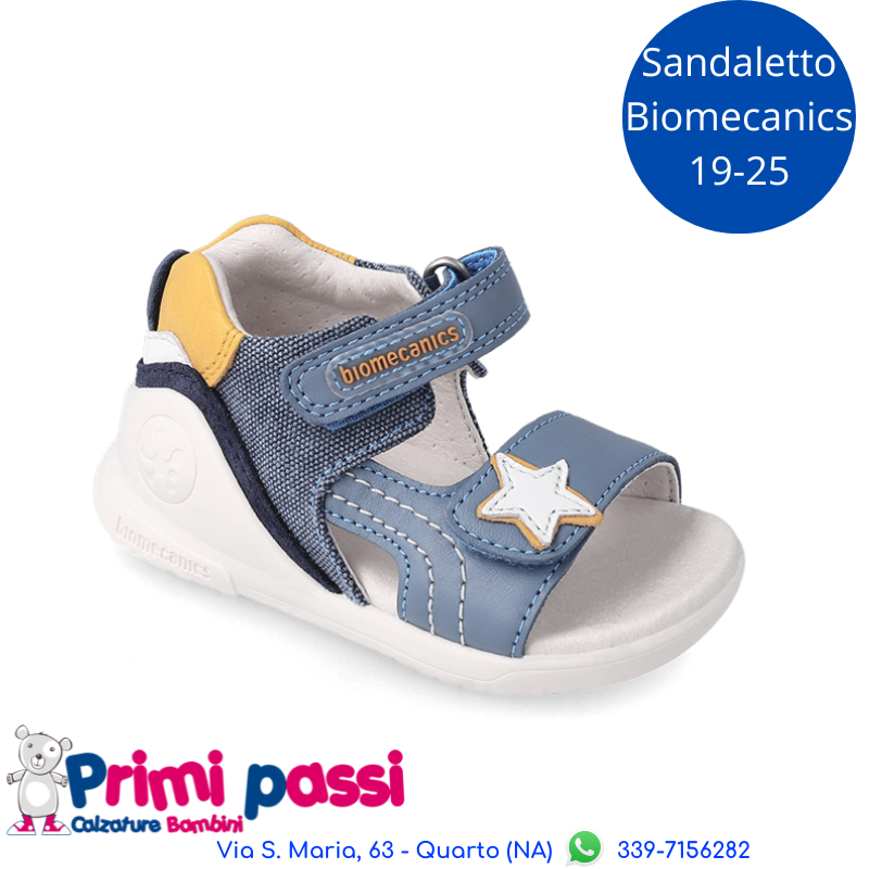 Biomecanics First Steps Sandal Blue/Indigo