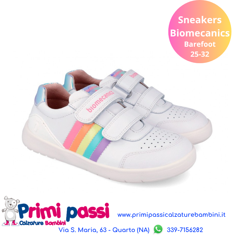 Biomecanics Barefoot Sportiva Bianco/Multi