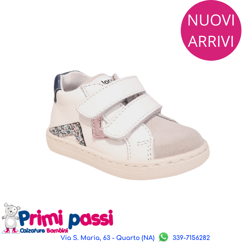 Mini First Steps Grey/White