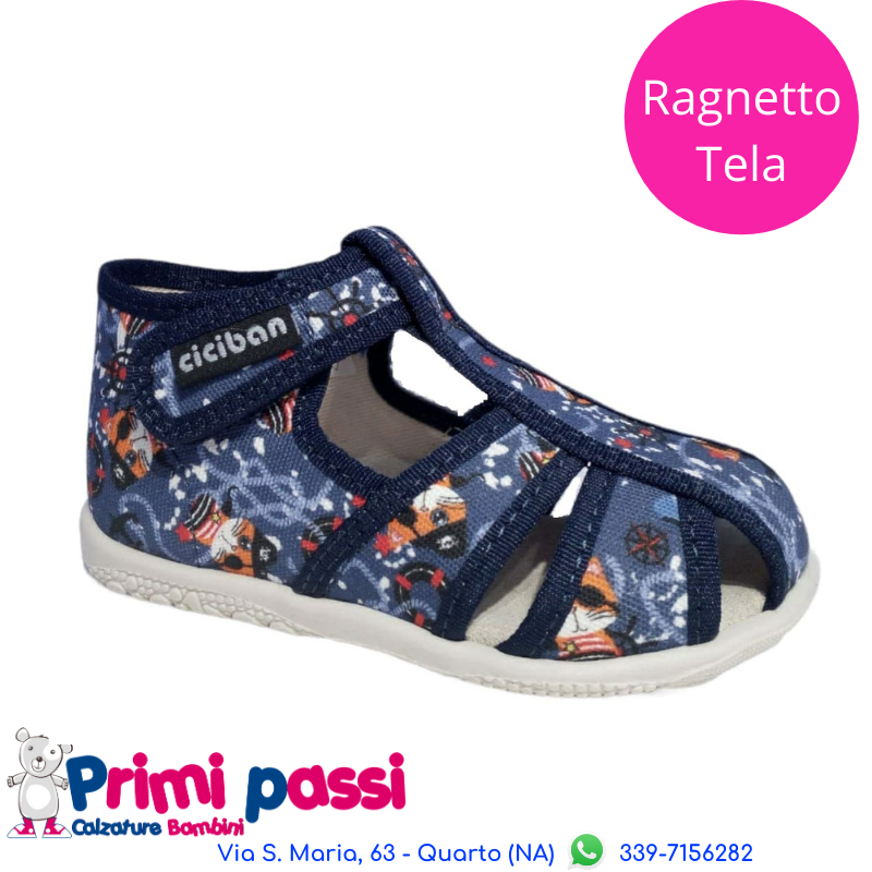 Ciciban Slipper Ragnettoi Blue/Designs