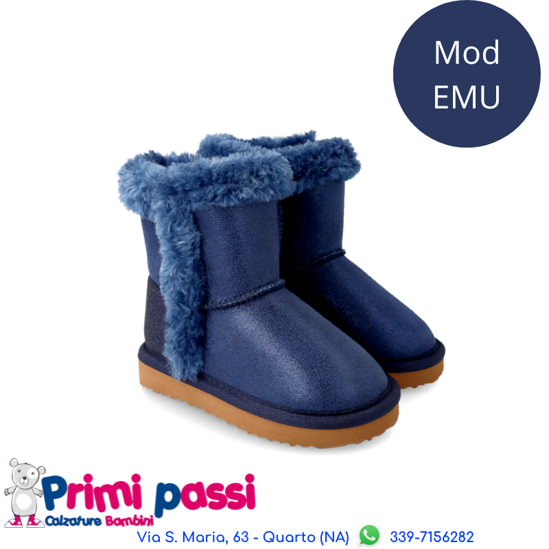 Tronchetto 2025 blu pelle