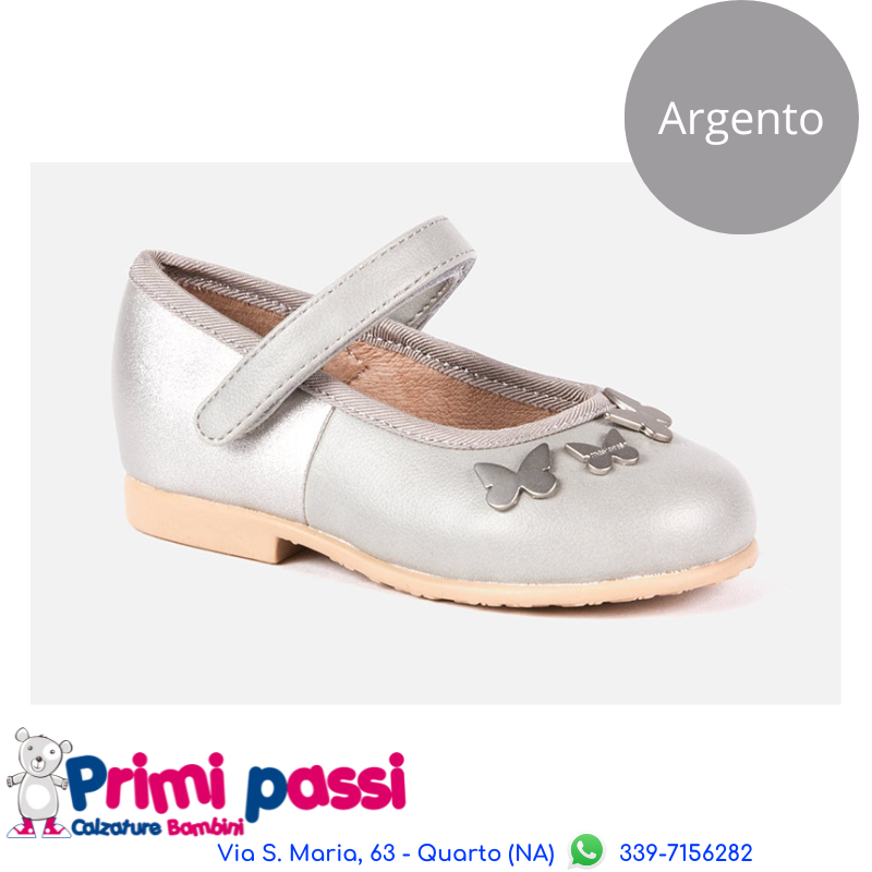 Ballerina grigio/argento (19-25)