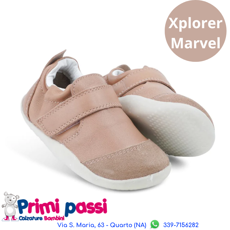 Scarpe Primi Passi Beau Per Bambini - Pelle Morbida E Suola Flessibile - Foto 3