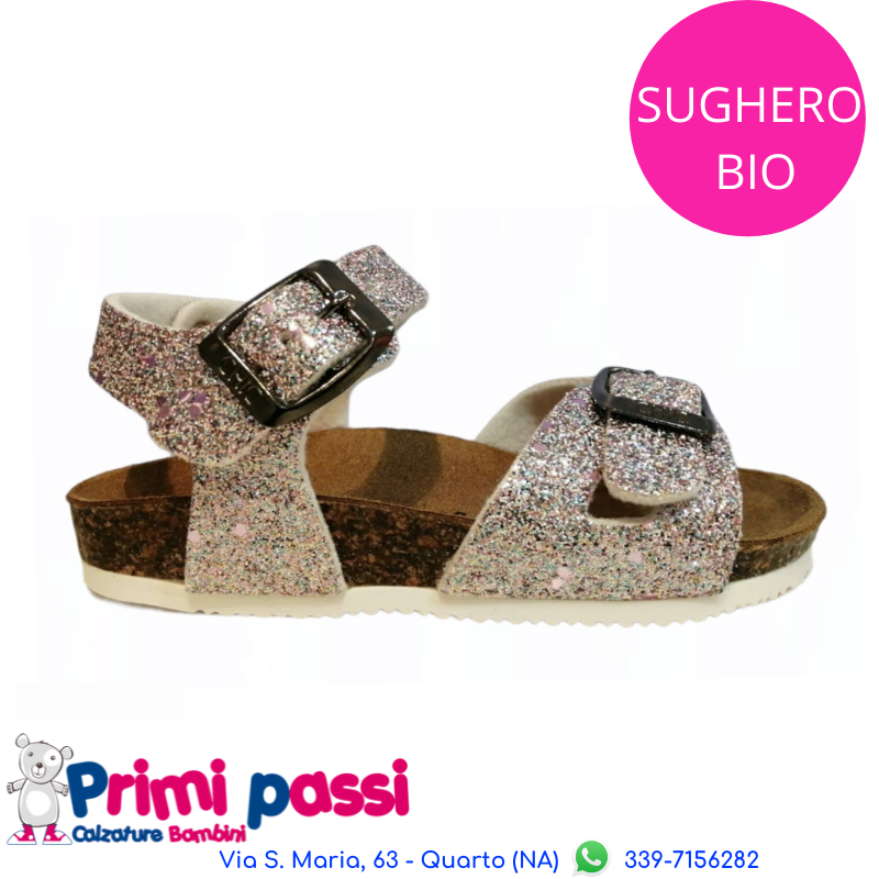 Pink Star Cork Sandal