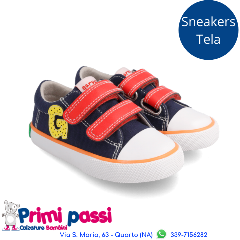 Sneakers Maschietto Blu Primi Passi Calzature Bambini