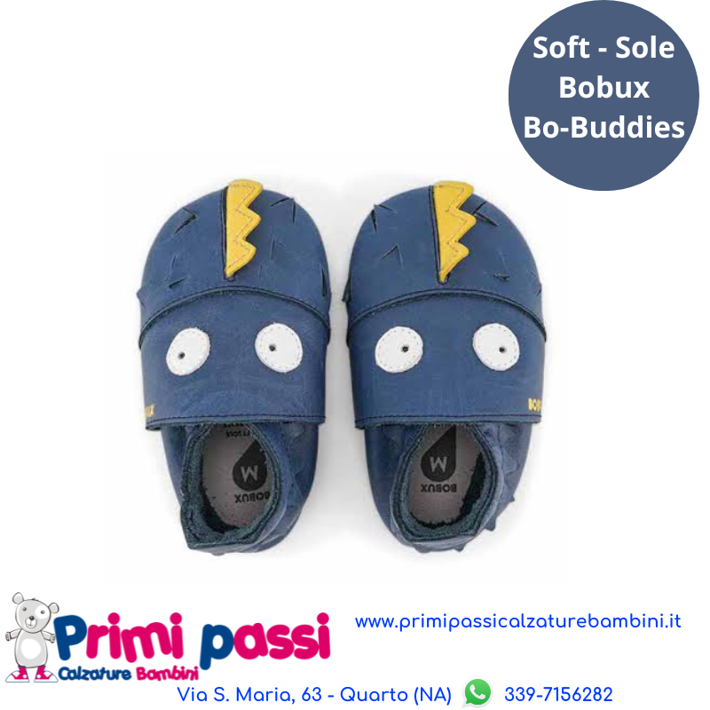 Bobux Soft Sole - Gruff Navy