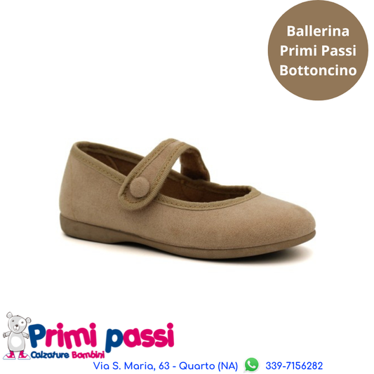 Batilas Ballerina Scamosciata Taupe