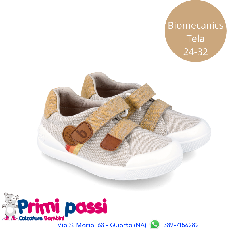 BioEvolution Cream/Beige Canvas Sneakers