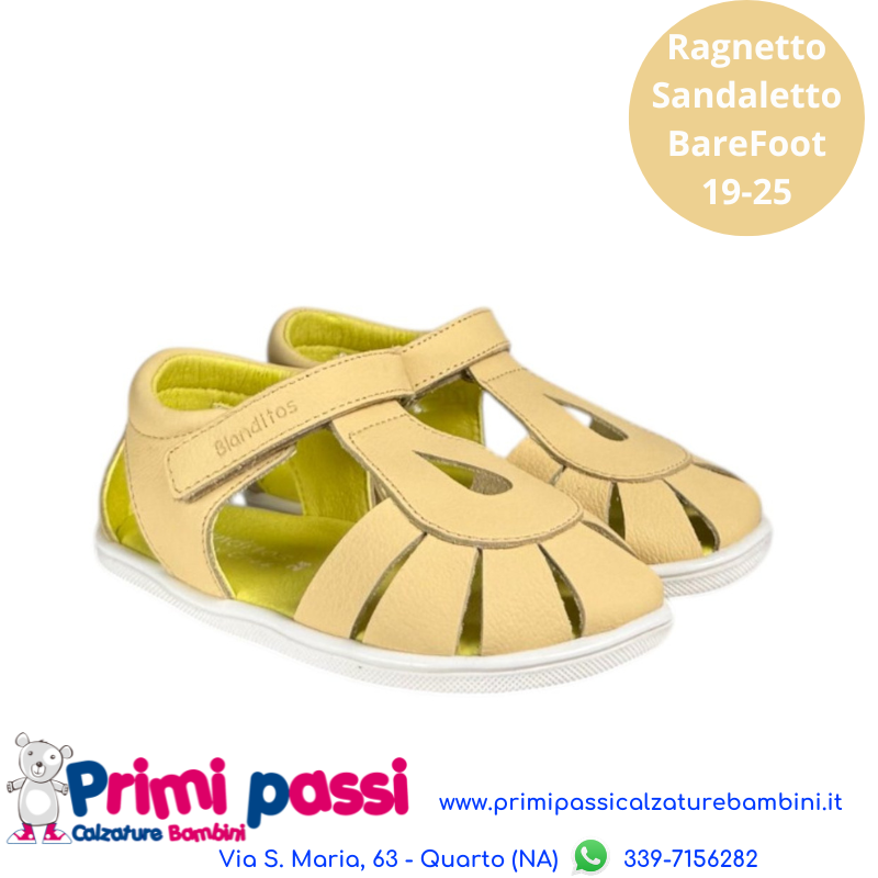 Ragnetto India Primi Passi Giallo Paglierino