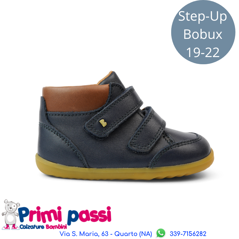 Bobux Timber Navy - Step Up