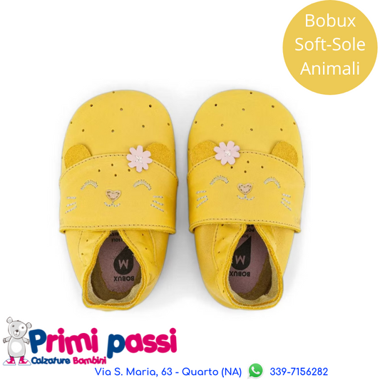 Bobux Soft Sole - Gattino Limone