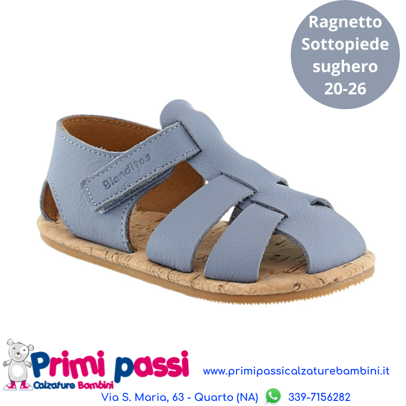 Ragnetto Blanditos Primi Passi Boga Azzurro Polvere