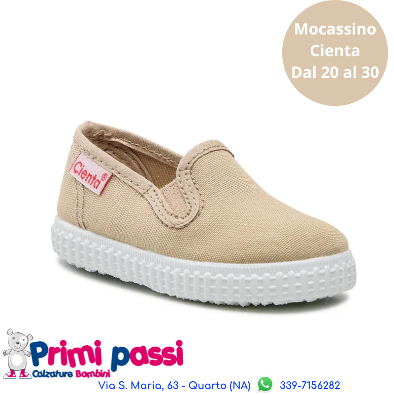 Slip-On Tela Piedra