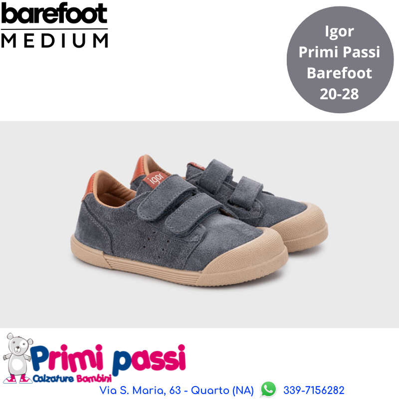 Tennis Igor Barefoot - Suede Jeans