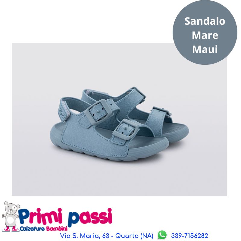 Igor Maui Black/Light Blue Sandal