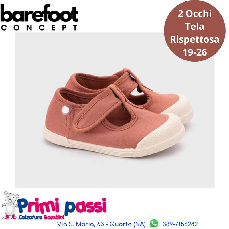 Pepito Igor Tela Barefoot - Terracotta