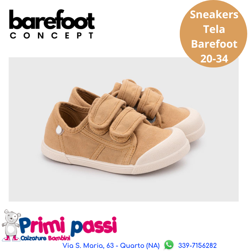 Sneakers Tela Igor Barefoot Concept - Cereal
