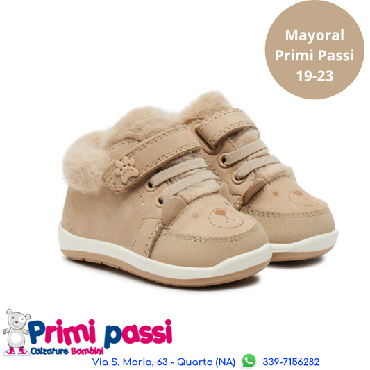 Scarpina Primi Passi Teddy Beige