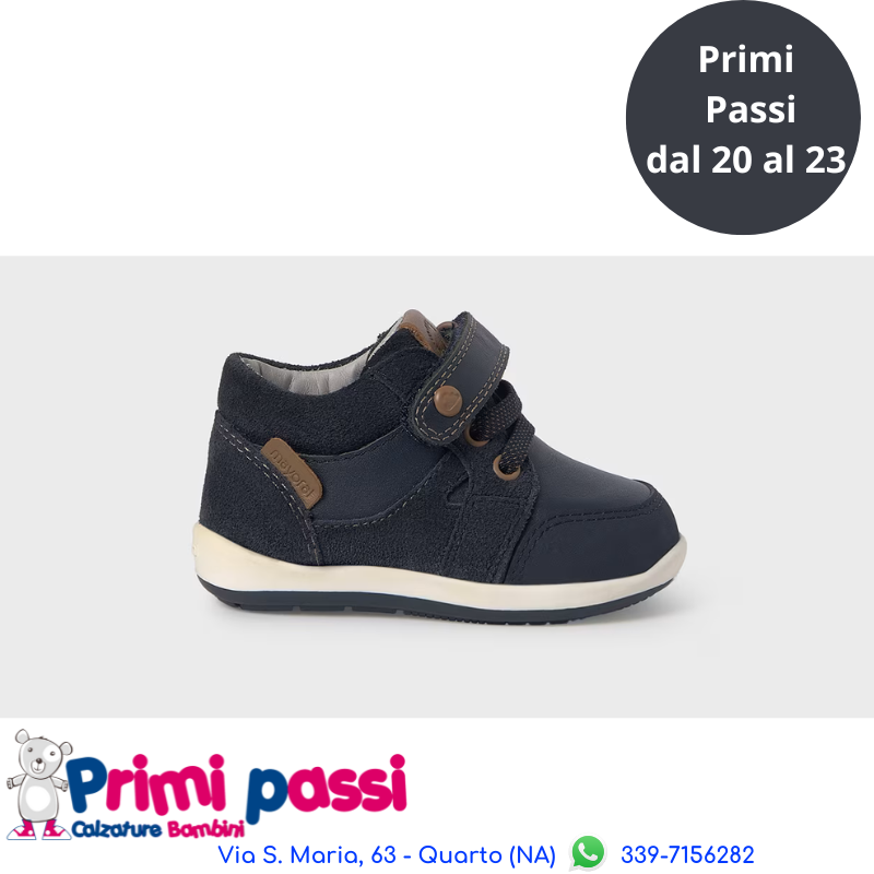 Scarpina Primi Passi Blu/Navy