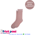 Minipop - Calzini Bambù Spigato Rosa