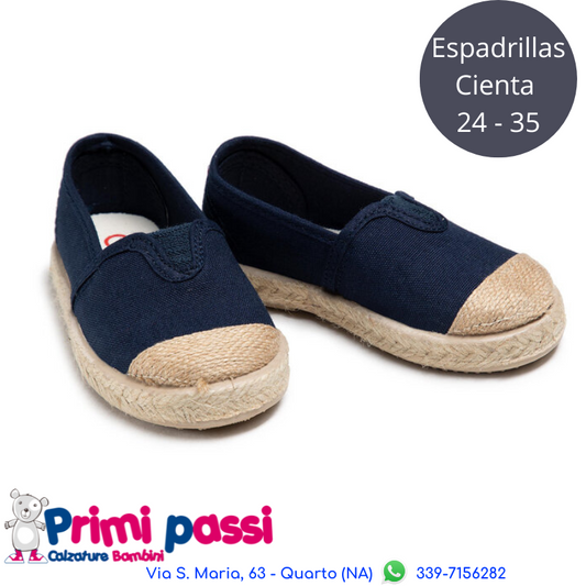 Cienta Mocassino Espadrillas Marino