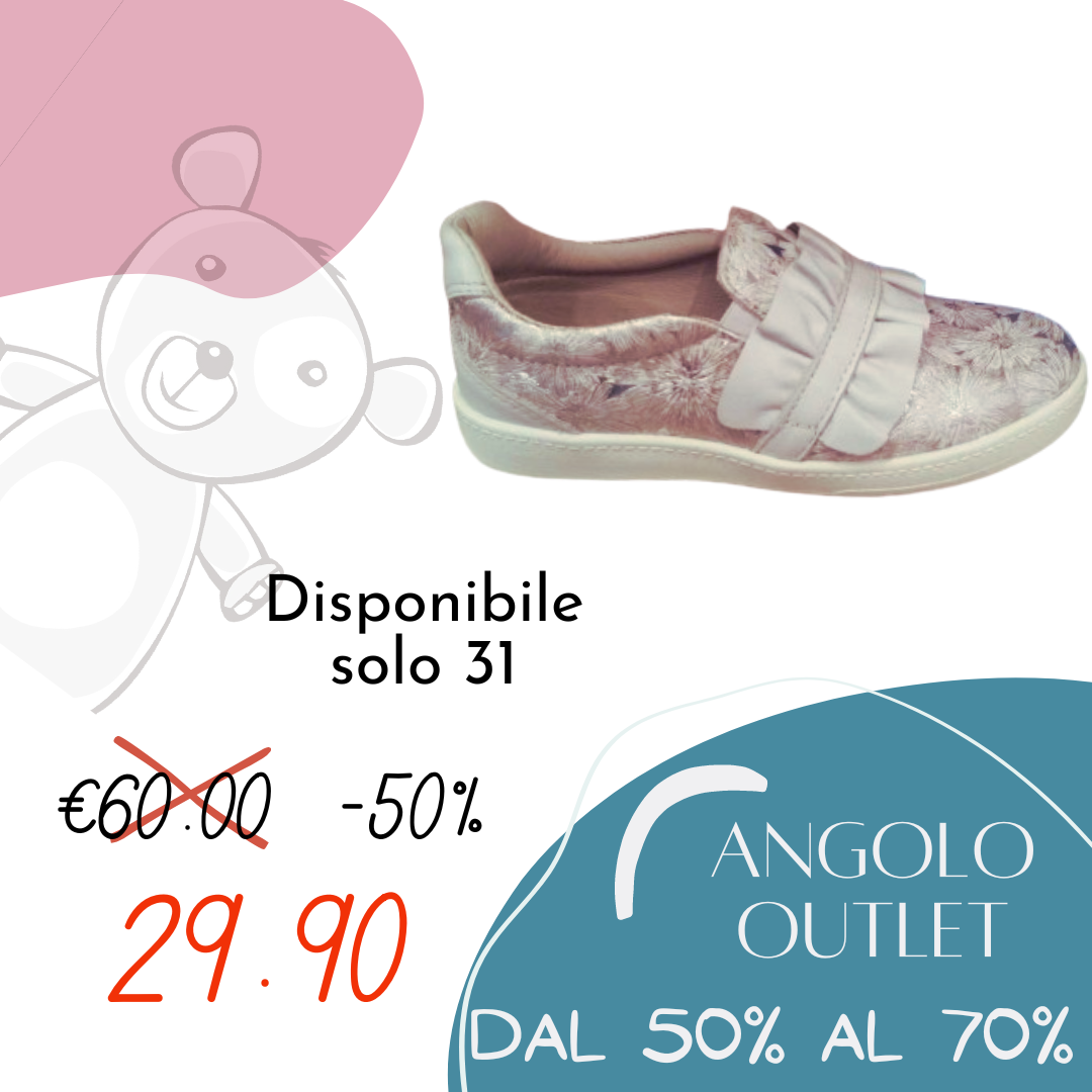 Sneakers Pelle Pablosky Fiorata