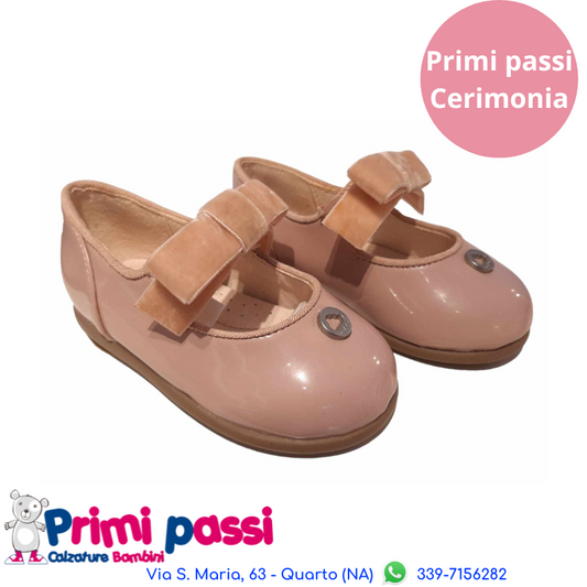 Pink patent leather ballerina (19-25)