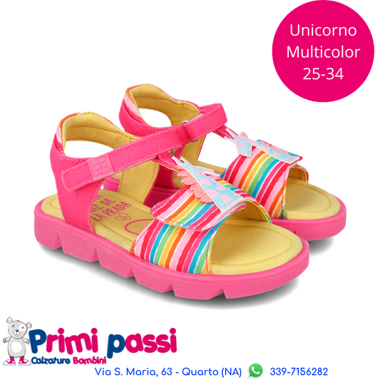 Sandalo Fucsia Unicorno