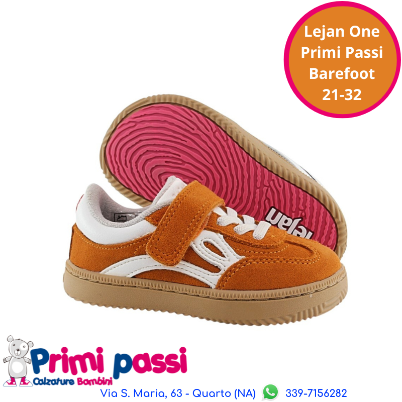 Lejan One Ruggine - Barefoot per bambini
