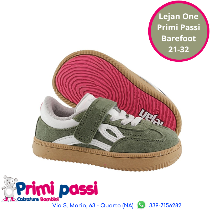 Lejan One Kaki - Barefoot per bambini