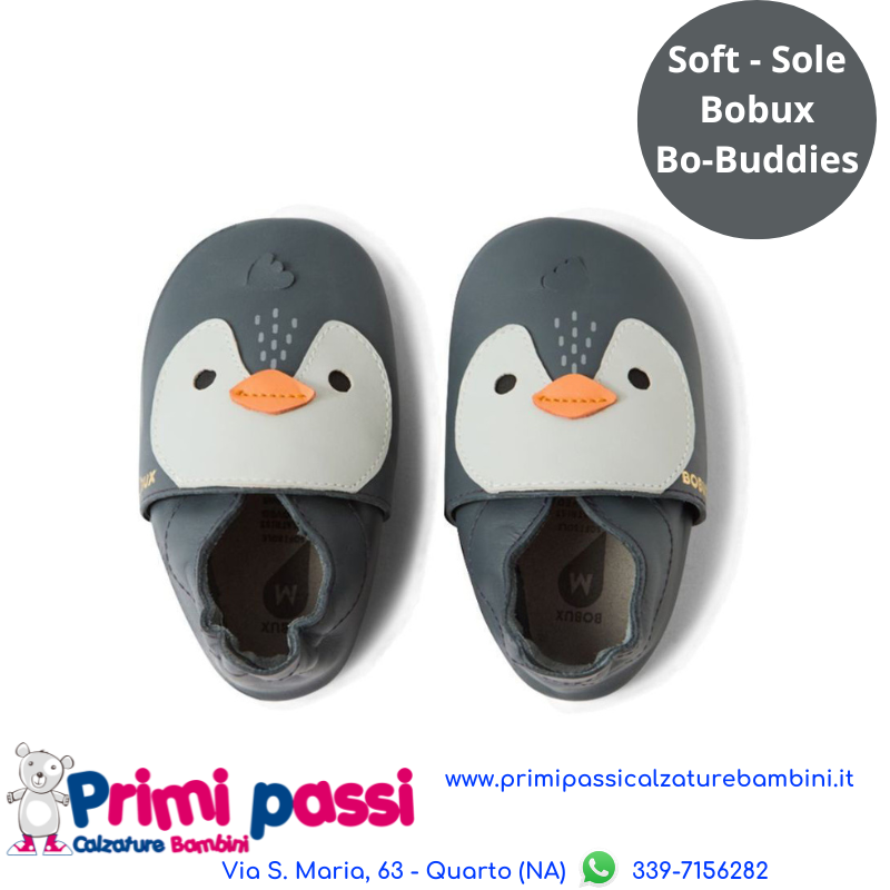 Soft Sole - Pinguino Grigio