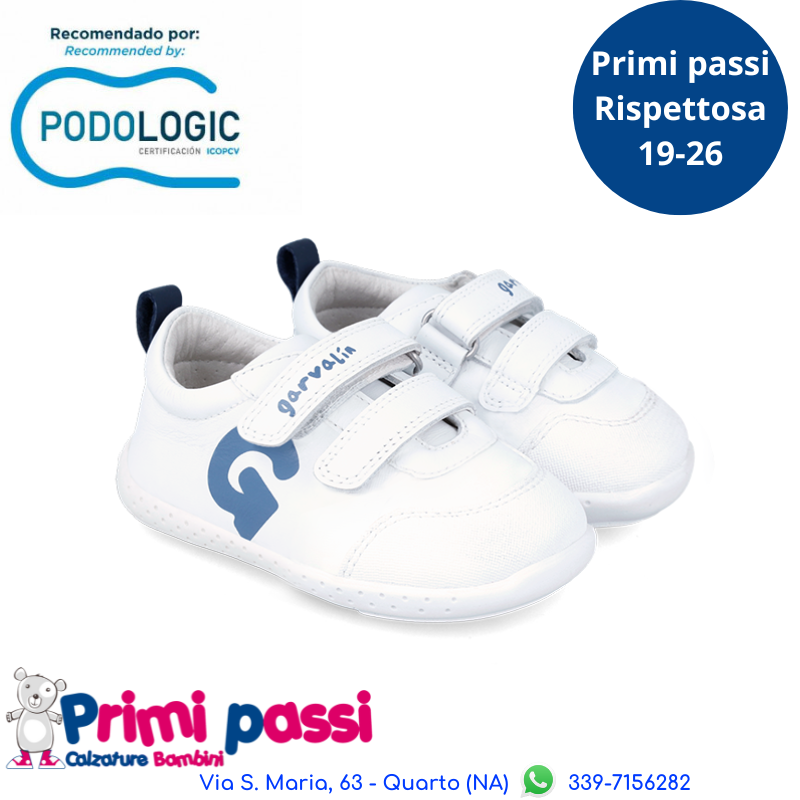 Sports First Steps "Respectful" White/Blue