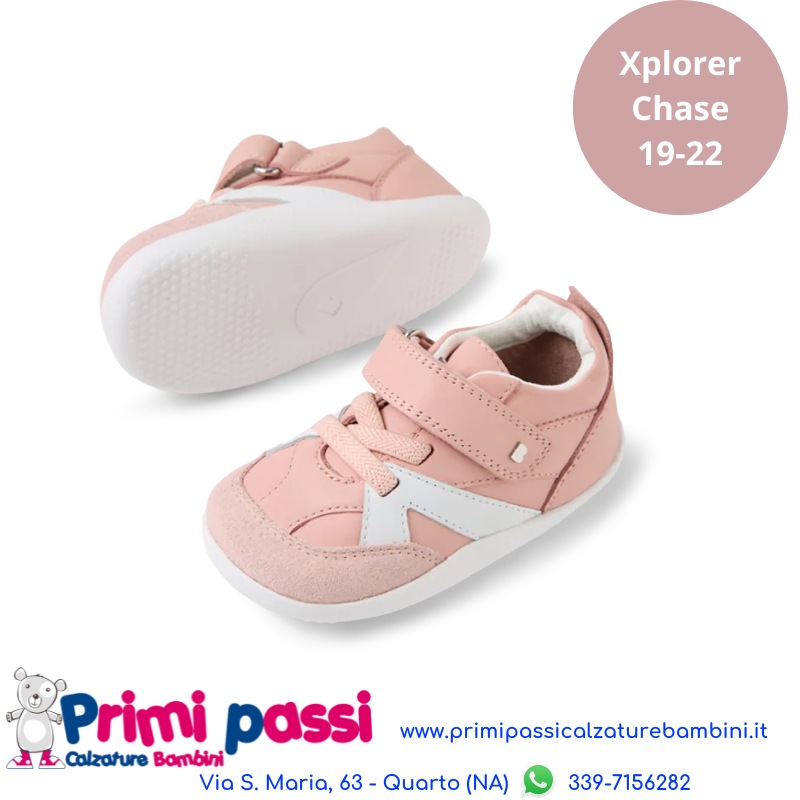Bobux Xplorer Chase - Rosa