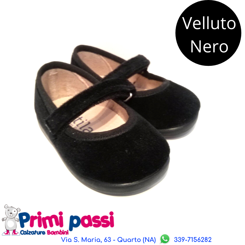 Ballerina Velluto Nero