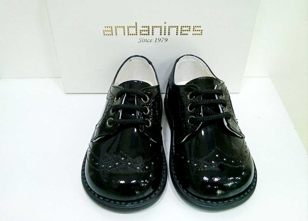Shiny Black Oxford (20-26)