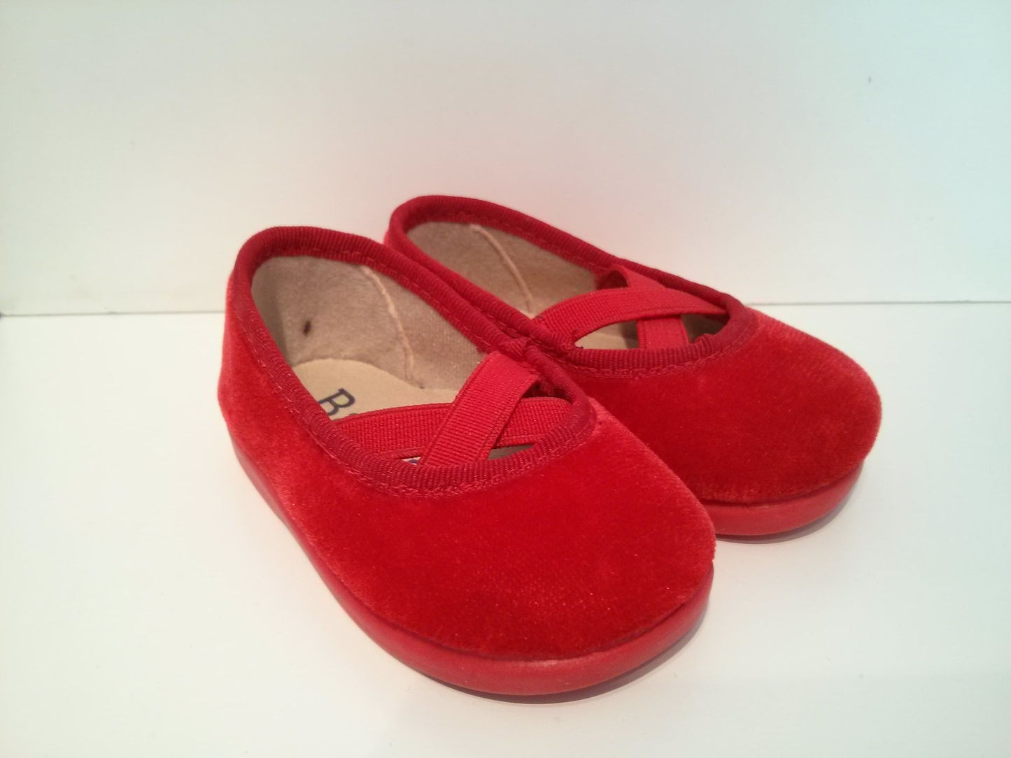 Ballerina Velluto Rossa